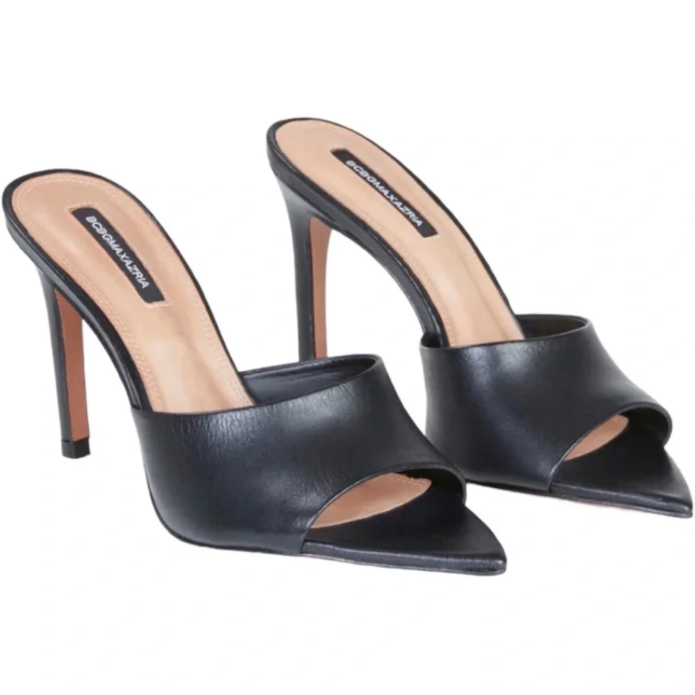 BCBGMAXAZRIA Women’s Dana Black Mule Heel - Picture 6 of 9